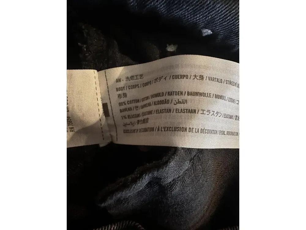 Abercrombie & Fitch Ankle Straight Ultra High Rise Curve Jeans Black Women 27/4R - Picture 8 of 14